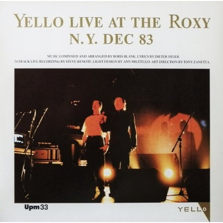 Yello – Live At The Roxy N.Y. Dec 83|1984      Vertigo – 822 262-1