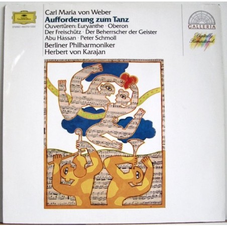 Carl Maria von Weber – Aufforderung Zum Tanz- Karajan|1986   DG– 419 070-11986     DG- 419 070-1