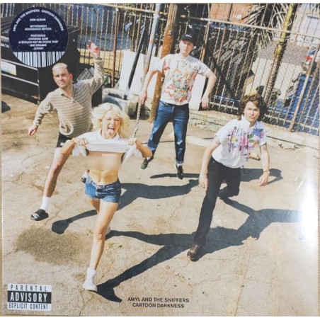 Amyl and The Sniffers – Cartoon Darkness |2024     Rough Trade – RT0510LPE - Black Glitter [Bittersweet Moondance Edition]