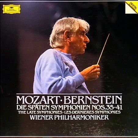 Mozart- – Die Späten Symphonien Nos. 35-41-Bernstein |1986   DG- 419 427-1 -3-LP-Box Set