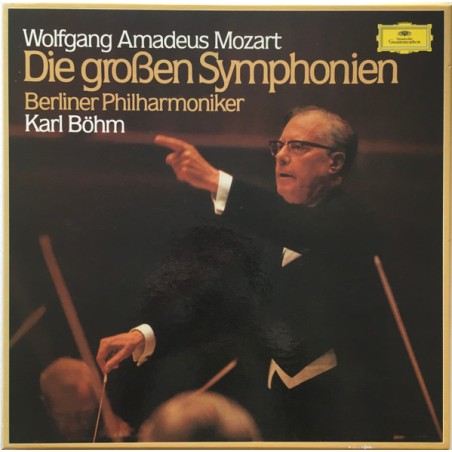 Mozart – Die Großen Symphonien -Böhm |1981   DG– 2720 108 -5-LP-Box Set,