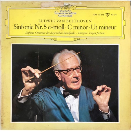 Ludwig van Beethoven – Sinfonie Nr. 5 c-moll op. 67   |1961     DG– LPE 17 216 -10"