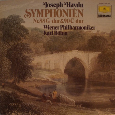 Haydn– Symphonien Nr.88 G-dur & 90 C-dur -Böhm|1981     DG– 2535 445