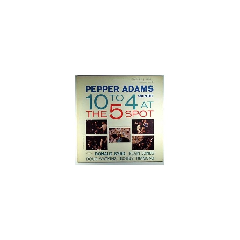 Adams Pepper Quintet ‎– 10 To 4 At The 5-Spot|1958/1982    Original Jazz Classics ‎– OJC-031