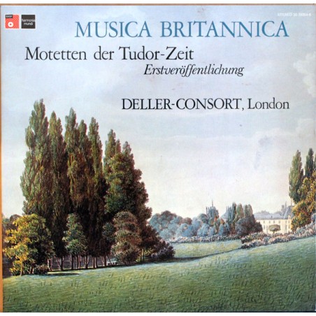 Deller Consort, London  – Musica Britannica - Motetten Der Tudor-Zeit-|Harmonia Mundi – 20 29354-8