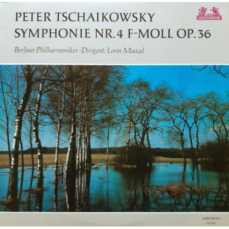 Tschaikowsky– Symphonie Nr. 4 F-Moll Op. 36 -Berliner Philharmoniker-Maazel  |1966      Heliodor – 89 585