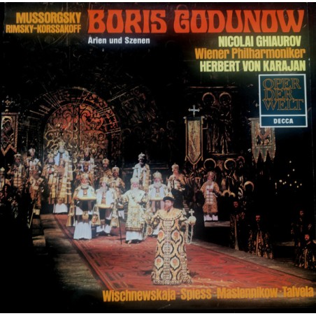Mussorgsky– Boris Godunow - Arien Und Szenen -Ghiaurov-Karajan|1973       Decca – SMD 1320