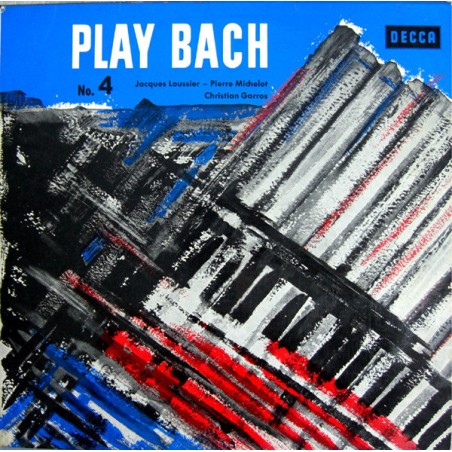Bach – Play Bach No. 4 - Jacques Loussier -Garros | Decca – SLK 16 281