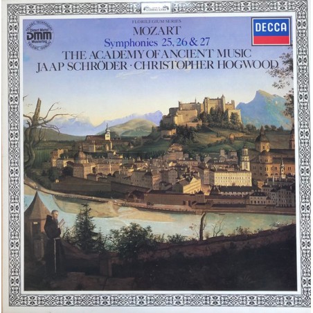 Mozart- Symphonies 25,26 & 27 - The Academy Of Ancient Music-Hogwood  |1985     Decca – 6.43292