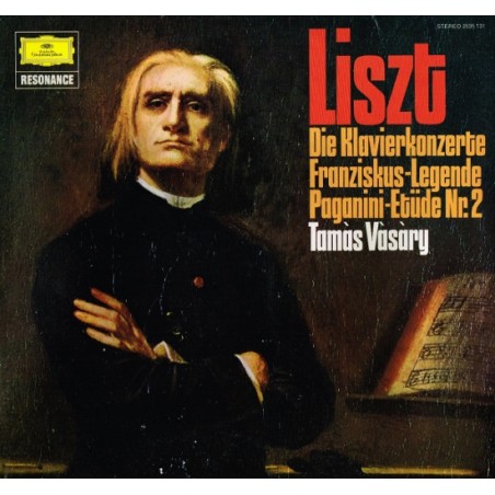 Liszt-Die Klavierkonzerte / Franziskus-Legende / Paganini-Etüde Nr. 2-  Vàsàry | DG– 2535 131