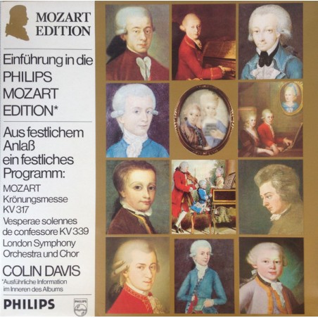Mozart – Krönungsmesse KV 317, Vesperae Solennes De Confessore KV 339 |1978     Philips – 6833 215