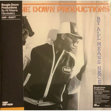 Boogie Down Productions – By All Means Necessary |1988/2024      Jive – 19658820771 – RH077 -Orange,