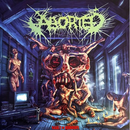 Aborted – Vault Of Horrors Aborted - Vault Of Horrors |2024     Nuclear Blast Records – NBR 68171 -Purple / Black Split