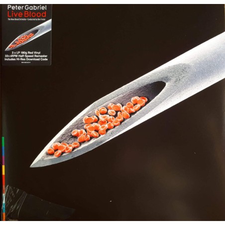 Peter Gabriel – Live Blood |2022 	  Virgin– 884108006214 -3 LP´s-RSD-Red [Blood Red]