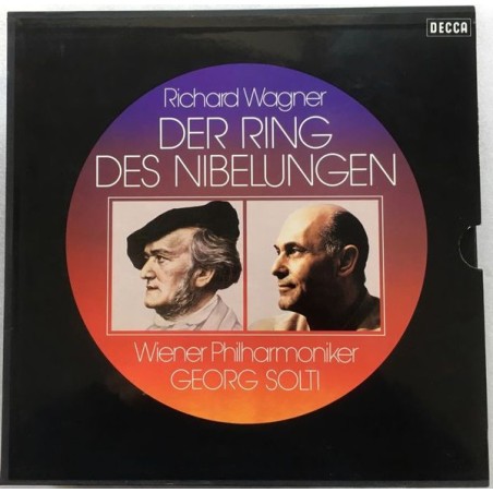 Richard Wagner ‎– Der Ring Des Nibelungen - Georg Solti, Wr. Philharmoniker|1973     Decca ‎– Ring 1-19-19 LP-Box