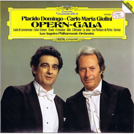Domingo  Placido -Carlo Maria Giulini ‎– Opern-Gala|DG– 2532 009
