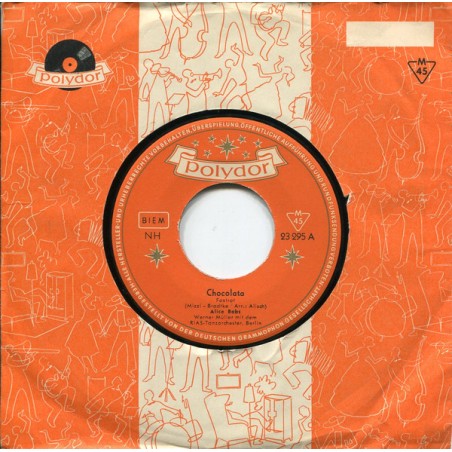 Alice Babs – Chocolata|1956       Polydor – 23 295-Single