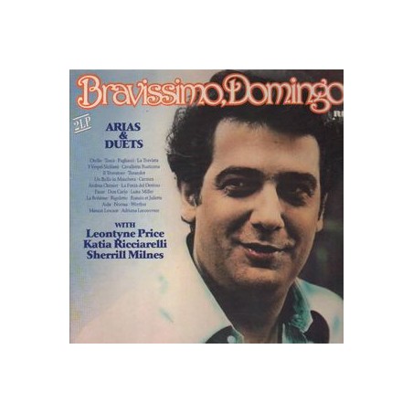 Placido Domingo – Bravissimo, Domingo! |1982       RCA  – 46 879-3 -Club Edition