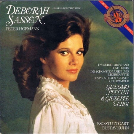Deborah Sasson • Peter Hofmann- Puccini / Verdi  – Favorite Arias And Love Duets   |1983     CBS Masterworks – D 39228