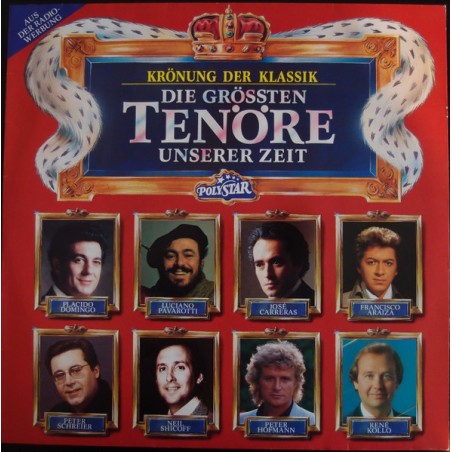 Various – Die Größten Tenöre Unserer Zeit| Polystar  – 422 131-1