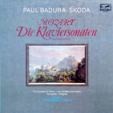 Mozart  – Die Klaviersonaten - Paul Badura-Skoda |	Eurodisc – 301 609-460-8-LP Box Set