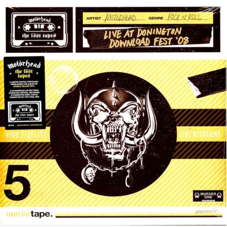 Motörhead – The Löst Tapes Vol. 5|2024  BMG – BMGCAT6862LP- The Löst Tapes – Vol. 5-Lim. Edition, Clear Yellow
