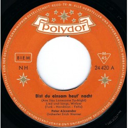 Alexander ‎Peter – Bist Du...