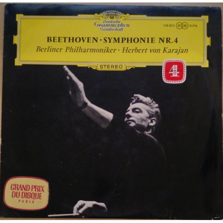 Beethoven– Symphonie Nr. 4 - Berliner Philharmoniker-Karajan   |1965 	DG– 138 803