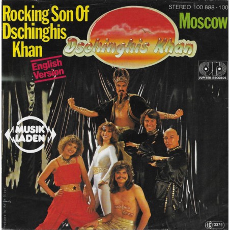 Dschinghis Khan – Rocking Son Of Dschinghis Khan (English Version)|1979       Jupiter Records – 100 888-100-Single,