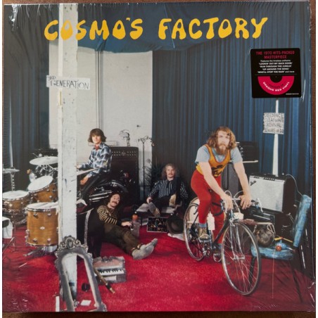 Creedence Clearwater Revival – Cosmo’s Factory|1970/2025	Fantasy – CR0832 -Red [Opaque]