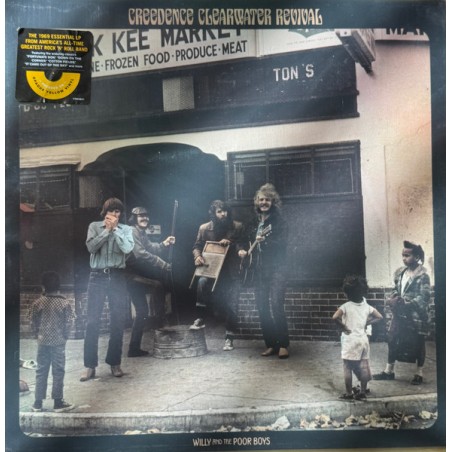 Creedence Clearwater Revival – Willy And The Poor Boys |1969/2025	Fantasy – CR00831 -Yellow [Opaque]