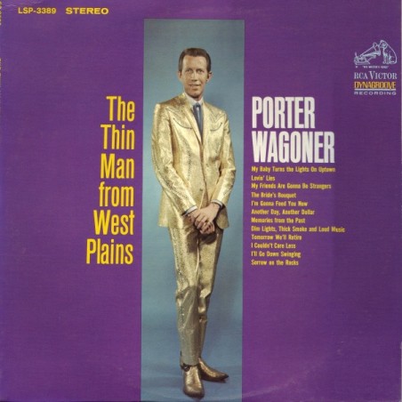 Porter Wagoner – The Thin Man From West Plains |1965   	RCA Victor – LSP 3389