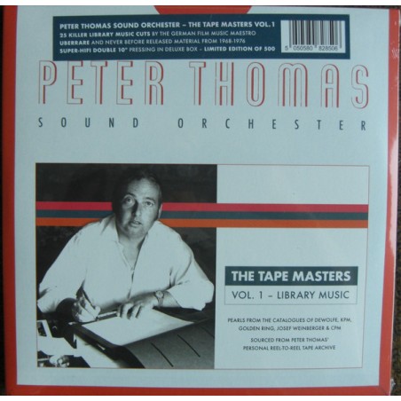 Peter Thomas Sound Orchestra – The Tape Masters Vol. 1 - Library Music |2024     Mocambo – MOC 10-1001 -2 x  10"