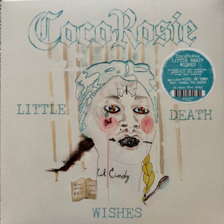 CocoRosie – Little Death Wishes |2025      Joyful Noise Recordings – JNR480 -Blue [Aqua Blue
