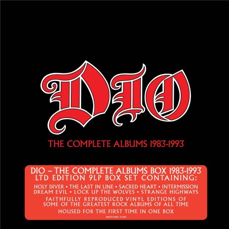 Dio - The Complete Albums 1983-1993 |2025    602475128083 - 9 LP´s