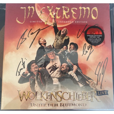 In Extremo – Wolkenschieber - Live Unter Dem Blutmond |2025 	Vertigo – 00602465948059-Lim. Edition, transparent red vinyl