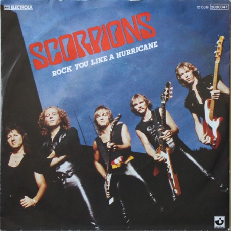 Scorpions – Rock You Like A Hurricane |1984      EMI Electrola – 1C 006 2000347-Single