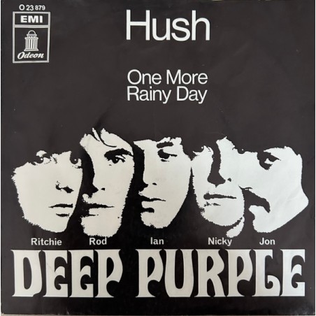 Deep Purple – Hush! |1968  	Odeon – O 23 879-Single