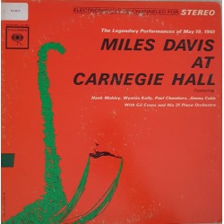 Davis ‎Miles – At Carnegie...