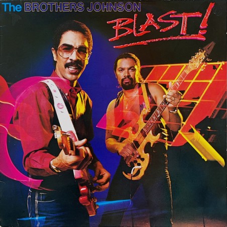 The Brothers Johnson – Blast!|1982   	A&M Records – AMLH 64927