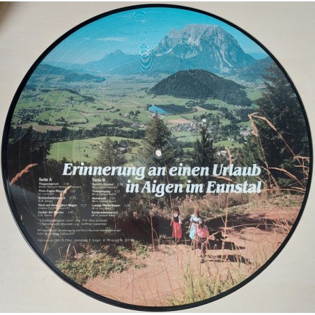 Stadtmusikkapelle Liezen – Erinnerungen An Einen Urlaub In Aigen Im Ennstal|	PR-Record-131730-Picture Vinyl