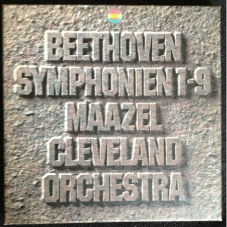 Beethoven-Symphonien 1-9-Lorin Maazel - Cleveland Orchestra |1979 	CBS – 79800-8-LP Box Set,
