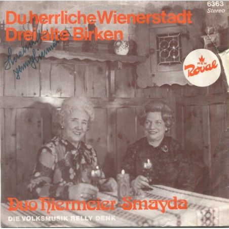 Duo Hiermeier-Smayda –  - Die Herrliche Wienerstadt | Rex Roval – 6363 -Single