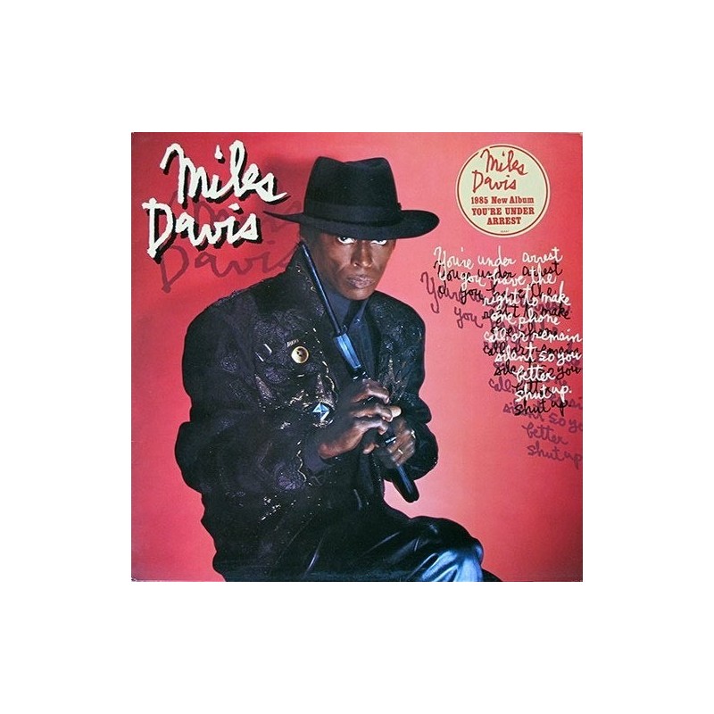 Davis ‎Miles – You're Under Arrest|1985    CBS 26447