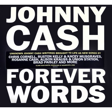 Various – Johnny Cash: Forever Words |2018       Sony Music – 88985446761
