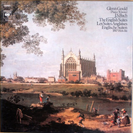 J. S. Bach- The English Suites - Les Suites Anglaises - Englische Suiten (BWV806-811)-Glenn Gould |1977  	CBS-79208