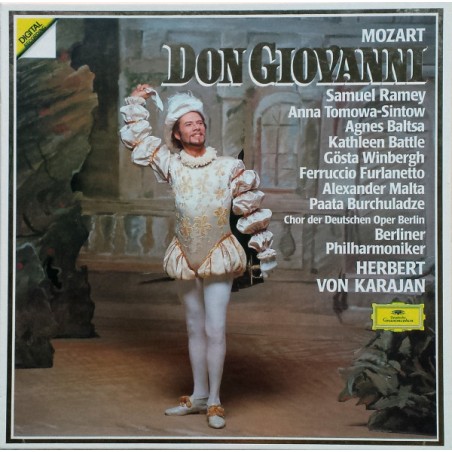 Mozart– Don Giovanni - Berliner Philharmoniker-Karajan |1986     DG– 419 179-1 -3-LP-Box