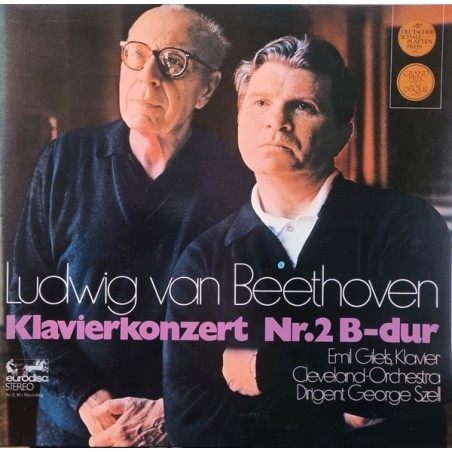 Beethoven– Klavierkonzert Nr. 2 B-Dur- Emil Gilels |1970 	Eurodisc – 85 642 MK