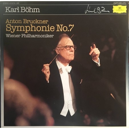 Anton Bruckner– Symphonie Nr. 7- Böhm-Wiener Philharmoniker  |1986    DG– 413 978-1