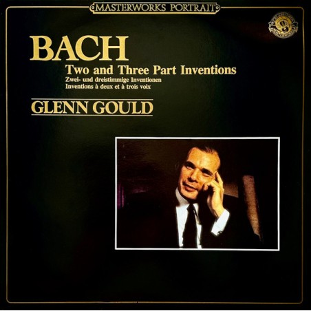 Bach - Glenn Gould – Two And Three Part Inventions / Zwei- Und Dreistimmige Inventionen  |1983 	  CBS 60254